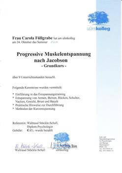 Progressive Muskelentspannung